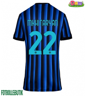 Inter Milan Henrikh Mkhitaryan #22 Hemmatröja Kvinnor 2025-26 Kortärmad